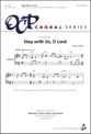 Stay With Us, O Lord SATB choral sheet music cover